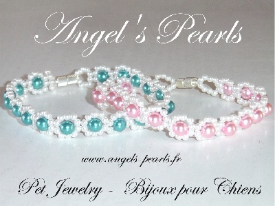 De la douce espérance - Bijoux pour chiens d'Angel's Pearls